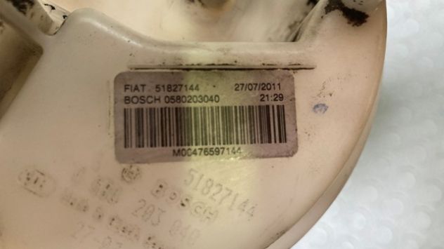 Pompa carburante Fiat Doblò 1.3 M.Jet del 2012 (51827144) - Foto 4