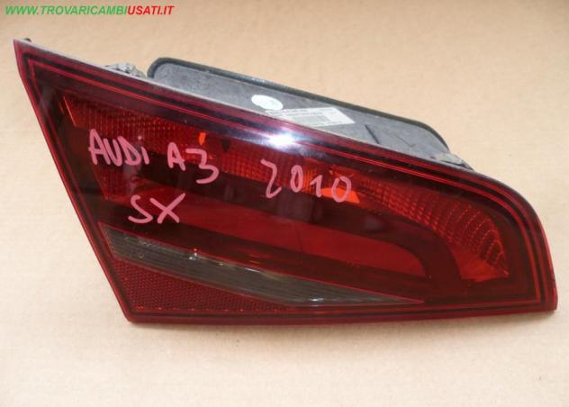 FANALE POST. PARTE INT. S. Parti elettriche Fanaleria Fanali Fanale post. sx. AUDI - A3 Sportback - 01-01-2013 - 01-05-2016