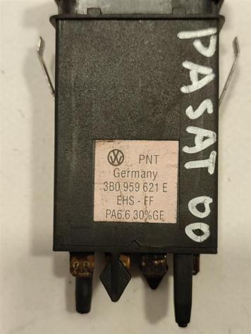 PULSANTE INTERRUTTORE SBRINA LUNOTTO POST. VOLKSWAGEN Passat Berlina 3° Serie 3B0959621E AVF (0005) - Foto 5