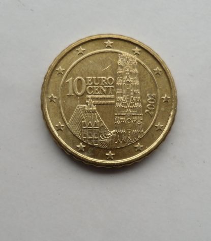 MONETA DA 10 CENTESIMI D'EURO DEL 2002 AUSTRIA NON CIRCOLATI - - Foto 2