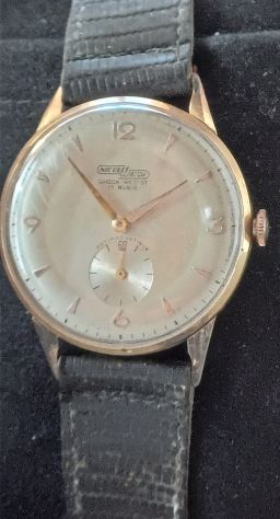 Nicolet Watch-Tramelan oro 18k 0.750 Swiss Made. - Foto 9