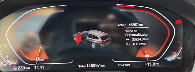 Bmw 320d TOURING 190 CV AUTOM. NAVI GARANZIA - Foto 9