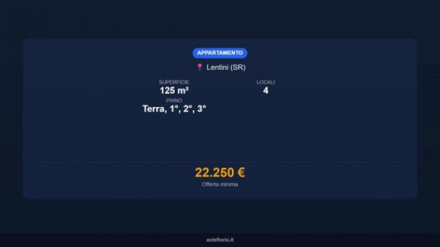 Immobile in asta di 125 m², box auto in vendita a Lentini - Foto 15