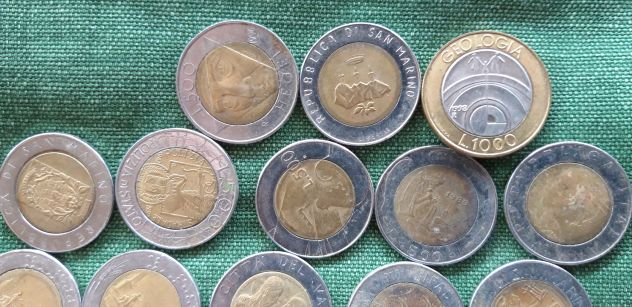 Lire 500 e 1000 San Marino e Vaticano lotto pz.23 - Foto 6