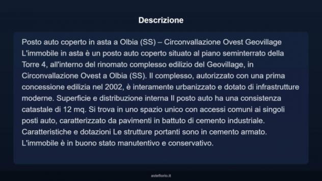 Immobile in asta di 12 m² in vendita a Olbia - Foto 7