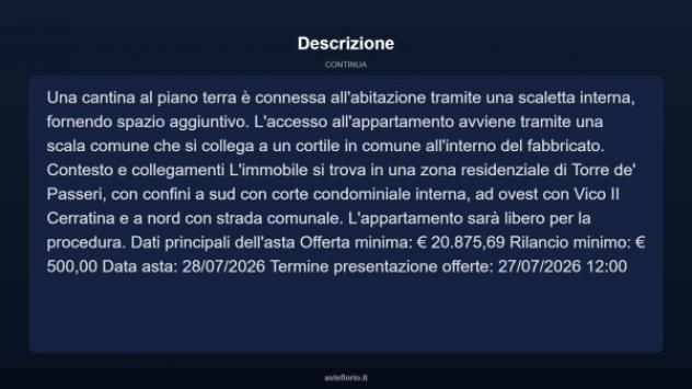 Immobile in asta di 209 m² con più di 5 locali in vendita a Torre de' Passeri - Foto 17