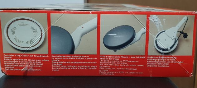 Crepiera elettrica con Manico - Foto 6