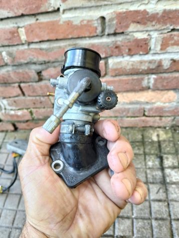 CARBURATORE DELL'ORTO PHBG 19 BS PIAGGIO ATTACCO MASCHIO CON MISCELATORE - Foto 4
