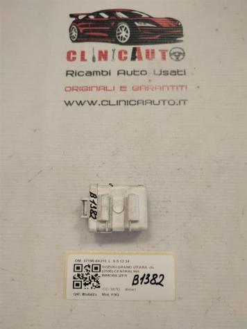 CENTRALINA IMMOBILIZER SUZUKI Grand Vitara JB 37190-64J10 F9Q diesel 1870 (06) - Foto 3