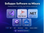 Programmatore siti web, desktop, app Android, IOT