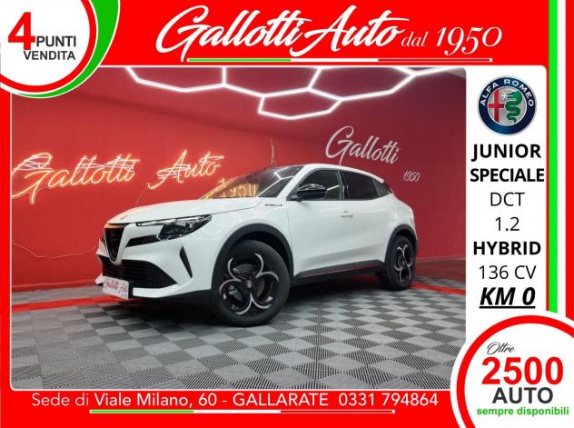 Alfa Romeo Junior Ibrida 1.2 136CV Hybrid eDCT6 ibrida SPECIALE
