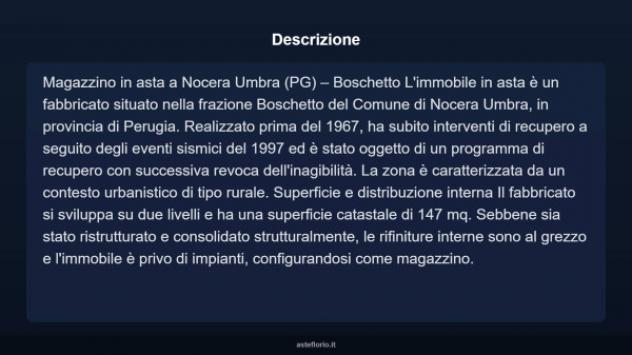 Immobile in asta di 147 m² in vendita a Nocera Umbra - Foto 10
