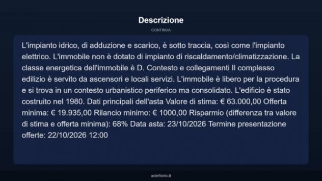 Immobile in asta di 102 m² con più di 5 locali in vendita a Siracusa - Foto 14