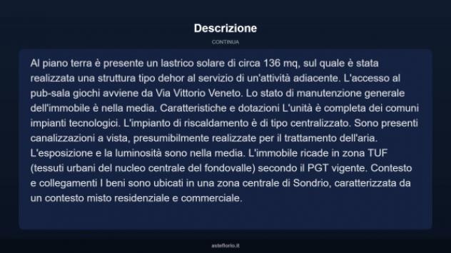 Immobile in asta di 282 m² in vendita a Sondrio - Foto 5