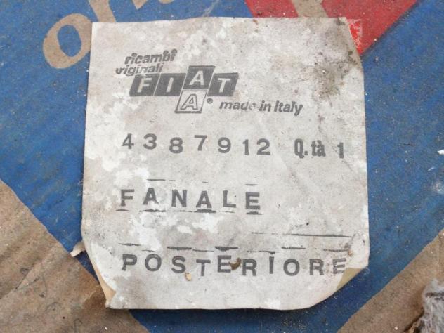 4387912 FARO FANALE POSTERIORE DESTRO FIAT 127 900 B CL (SECONDA SERIE) RICAMBIO NUOVO TRASPARENTE MANCANTE - Foto 7