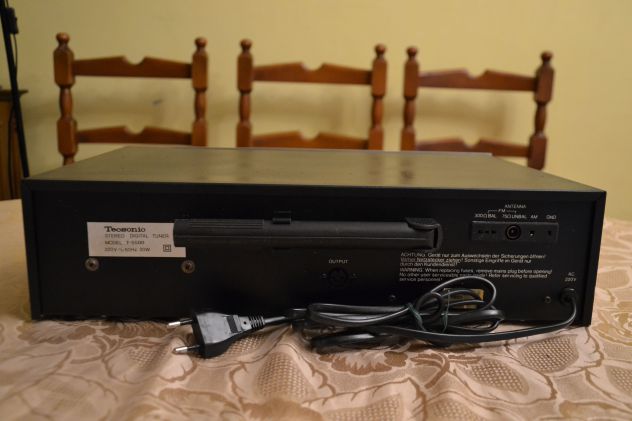 Tecsonic T-5500 Sintonizzatore Radio Tuner Digitale FM - Foto 6