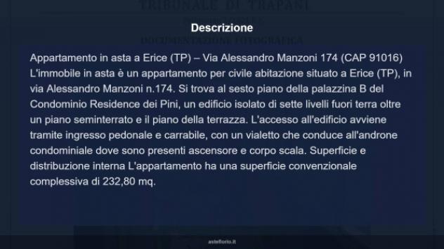Immobile in asta di 232 m² con più di 5 locali in vendita a Erice - Foto 15