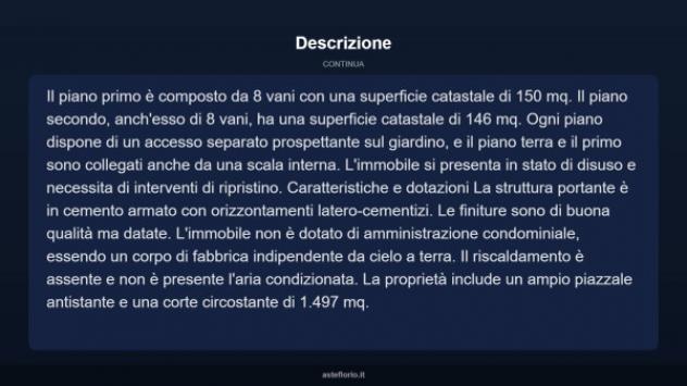 Immobile in asta di 328 m² con più di 5 locali in vendita a Postiglione - Foto 15