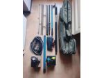 Attrezzatura da pesca Completa Storione Carpe Mare Surfcasting Canne Mulinelli