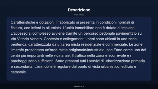 Immobile in asta di 4 m² in vendita a Colli al Metauro - Foto 6