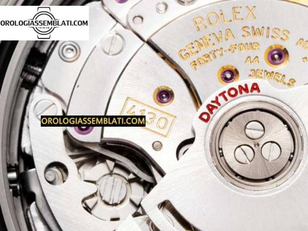 Rolex Replica DAYTONA 116509 QUADRANTE BLU BEST EDITION 1:1 SU BRACCIALE SS SA4130 - Foto 4