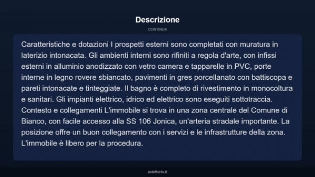 Immobile in asta di 72 m² in vendita a Bianco - Foto 5
