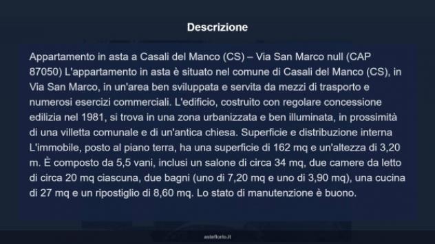 Immobile in asta di 162 m² in vendita a Casali del Manco - Foto 16