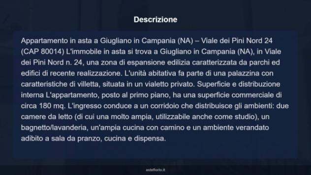 Immobile in asta di 180 m², box auto in vendita a Giugliano in Campania - Foto 12