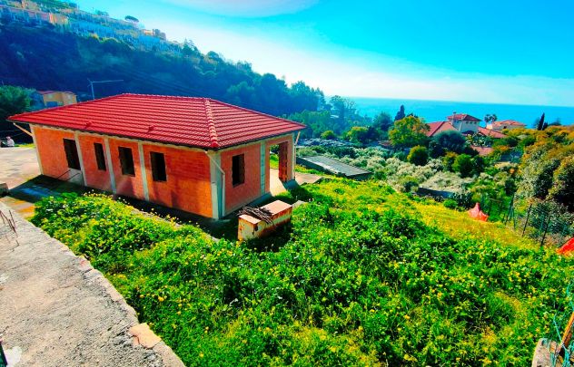 EX22 Villa a Ospedaletti in costruzione con splendida vista mare prima collina