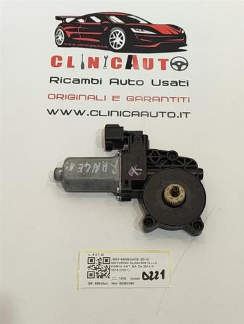 MOTORINO ALZAVETRO ANTERIORE SINISTRO JEEP Renegade Serie 55263088 (1418)