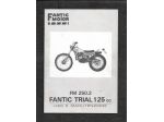 Libretto FANTIC 125 cc.
