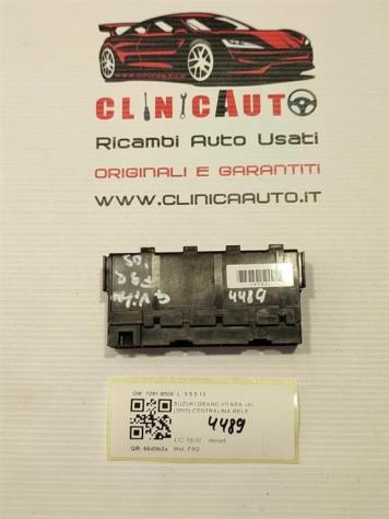 CENTRALINA RELÈ SUZUKI Grand Vitara JB 7281-8506 F9Q diesel 1870 (06)