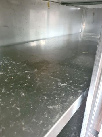 tavolo armadiato inox con cassettiera usato - Foto 2