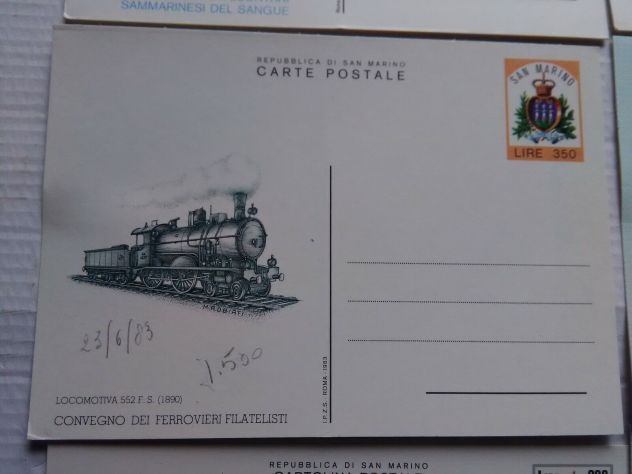 LOTTO DI 9 CARTE POSTALI DI SAN MARINO - Foto 2