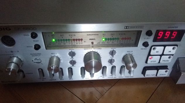 Grundig CF-5500 deck piastra registrazione a cassette (LEGGERE BENE ANNUNCIO) - Foto 9