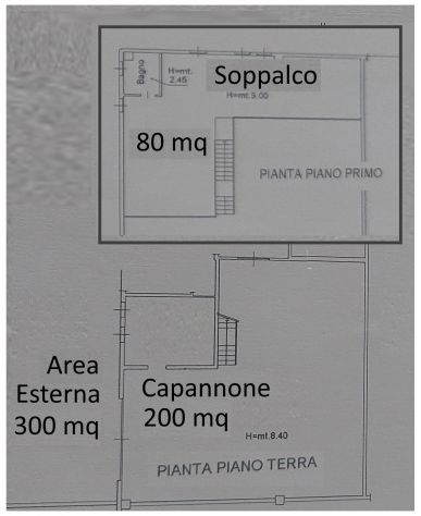 Vendesi a Martinengo capannone con area esterna recintata - Foto 2