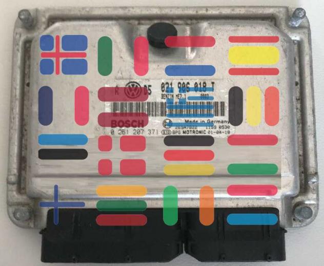 0261207371 021906018T Volkswagen Golf centralina motore Bosch