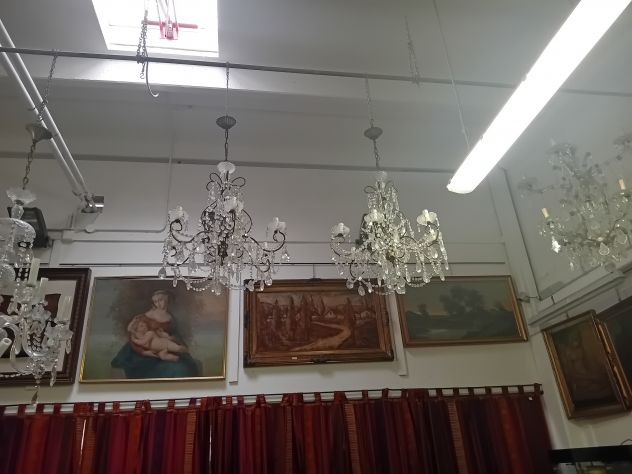 VENDO GRANDE LOTTO DI QUADRI &amp; DIPINTI DI ANTIQUARIATO DI EPOCA 1800 &amp; 1900 - Foto 8