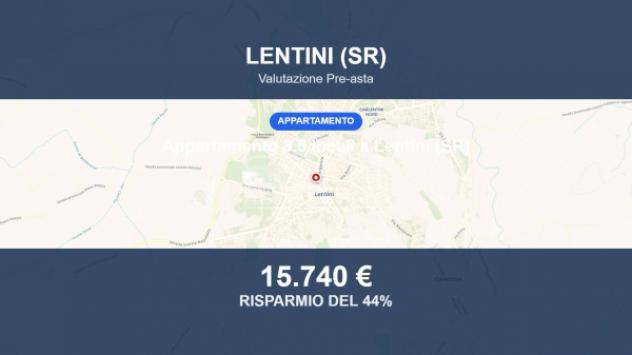 Immobile in asta di 56 m² in vendita a Lentini
