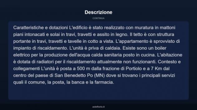 Immobile in asta di 90 m² in vendita a San Benedetto Po - Foto 16