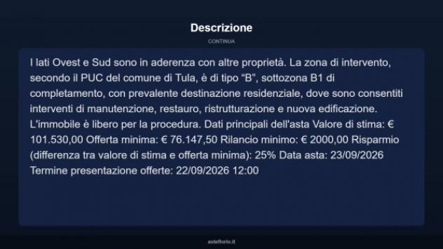 Immobile in asta di 143 m² in vendita a Tula - Foto 12