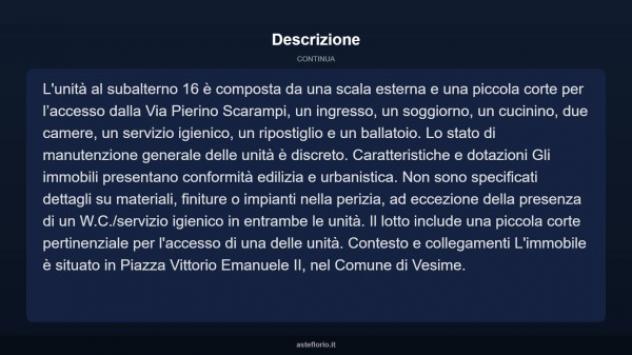 Immobile in asta di 195 m² con più di 5 locali in vendita a Vesime - Foto 11