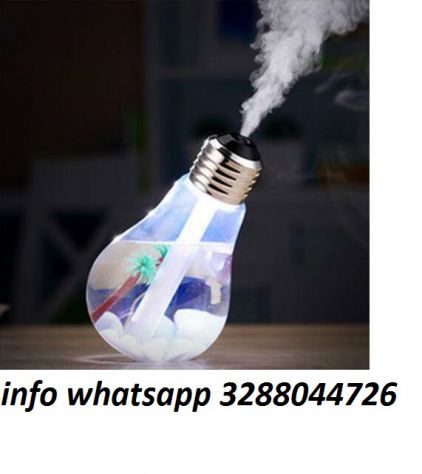 Diffusore lampadina profumo umidificatore aromaterapia acqua usb