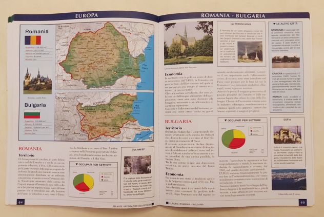 Atlante Geografico Universale.Mondo Europa Italia aggiornato Ed.RusconiLibri, 20 - Foto 4
