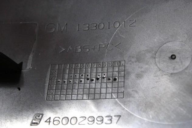 13301012 PLASTICA CRUSCOTTO OPEL MERIVA B 1.3 D 70KW 5M 5P (2013) RICAMBIO USATO 13347326 - Foto 3
