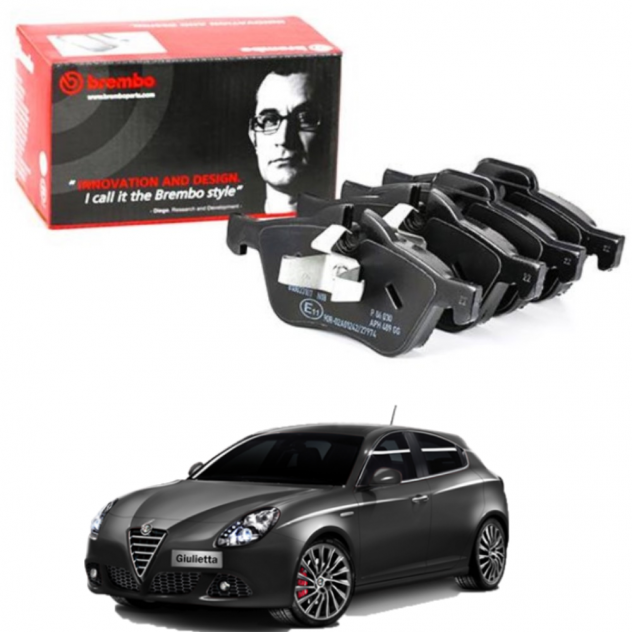 Kit Pastiglie Freno Anteriori Brembo Alfa Romeo Giulietta (940) 1.4 TB 2.0 JTDM