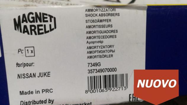 Coppia Ammortizzatori Posteriori Nissan Juke 562101KA1B - Foto 3