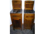 Vendo Comodini Antichi con marmo,