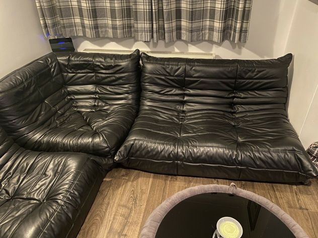 Divano Ligne Roset Togo in pelle, set completo - Foto 2