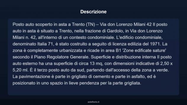 Immobile in asta di 13 m² in vendita a Trento - Foto 4